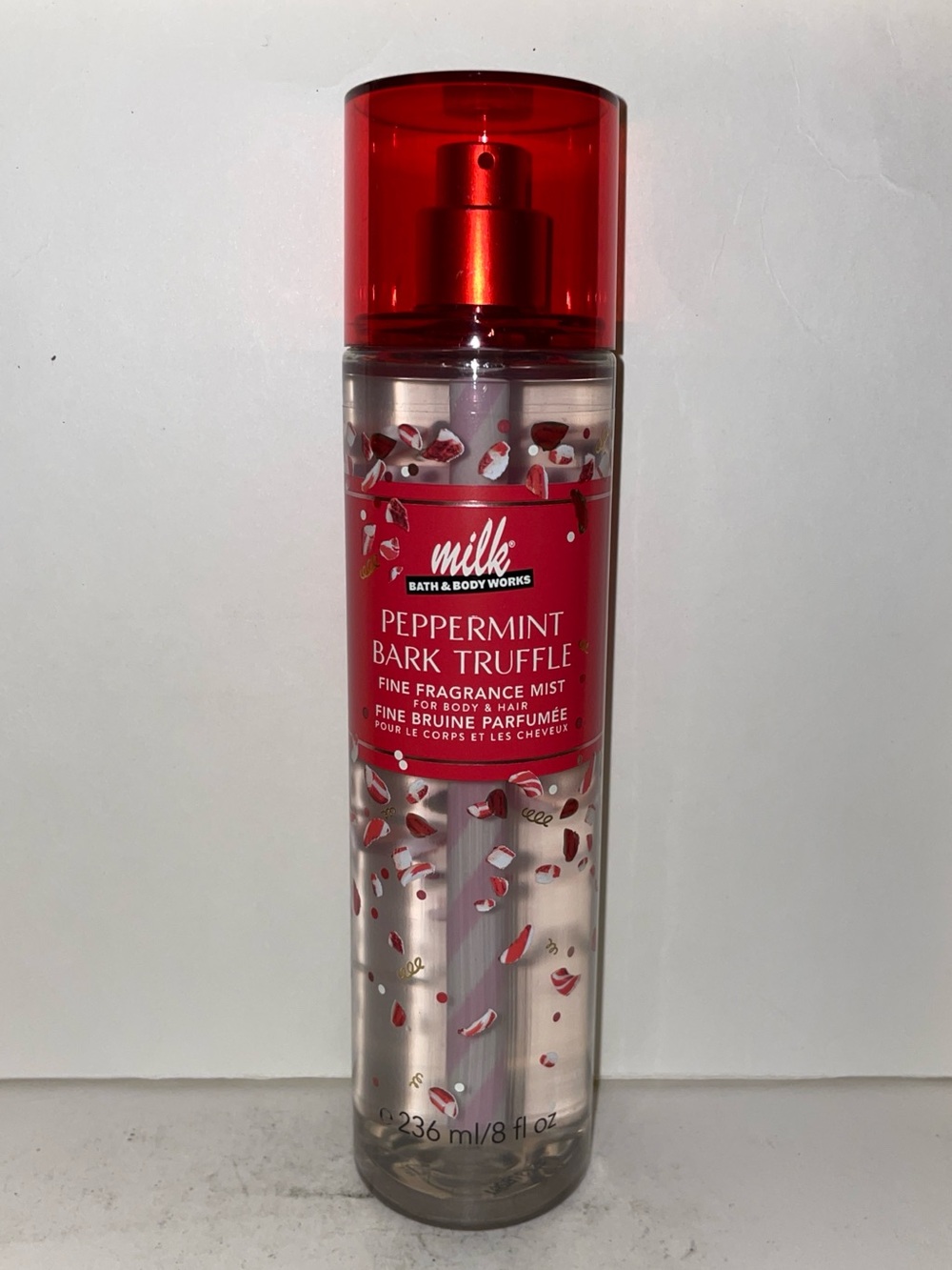 Bath & Body Works Milk Bar Peppermint Bark Truffle Fragrance Mist 8oz New